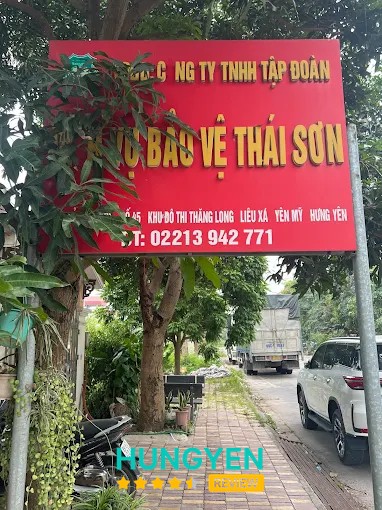 Công ty bảo vệ Thái Sơn Hưng Yên