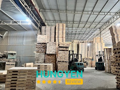 Xưởng Sản Xuất Chân Cục Pallet Gỗ Khánh Sơn Hưng Yên