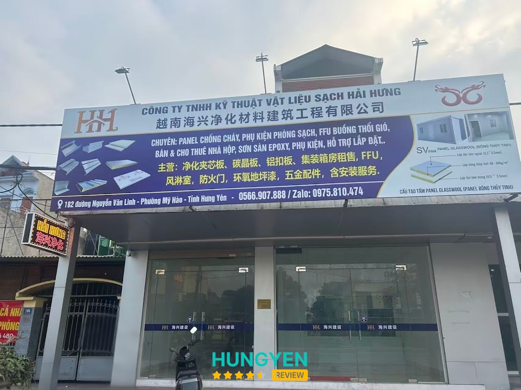 Cty TNHH Vật Liệu Sạch Hải Hưng Mỹ Hào