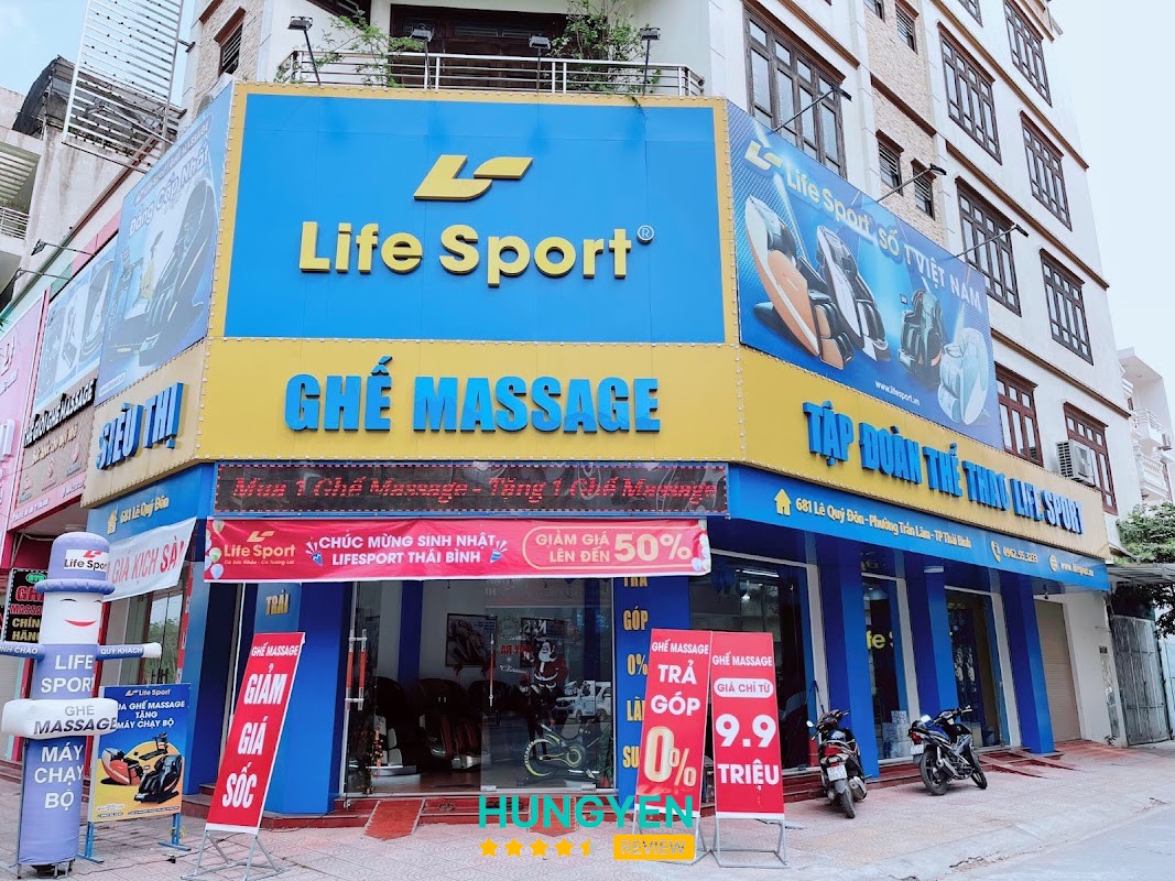 Ghế Massage Lifesport Thái Bình tại Trần Lãm
