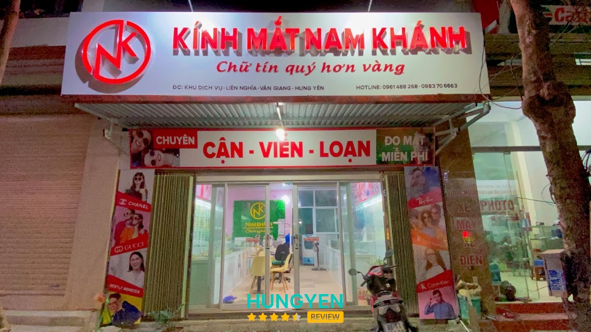 KÍNH MẮT NAM KHÁNH Đan Kim Văn Giang