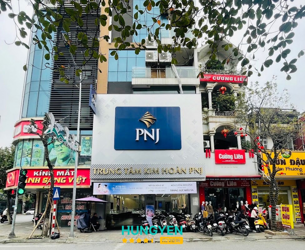 Cửa hàng trang sức PNJ 211-213 Hai Bà Trưng - Thái Bình