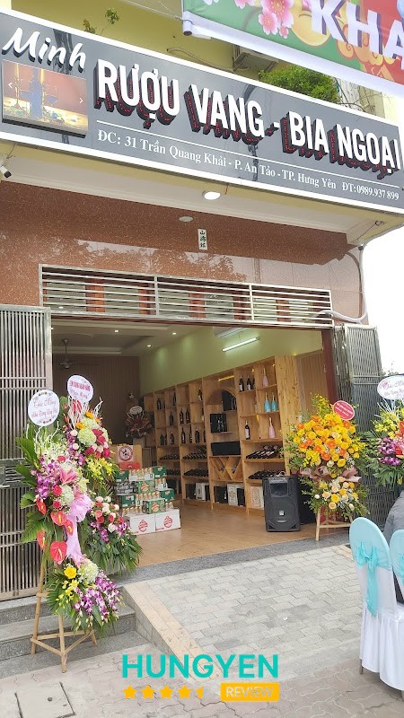 Cửa hàng Minh Bia ngoại - Rượu vang Phố Hiến