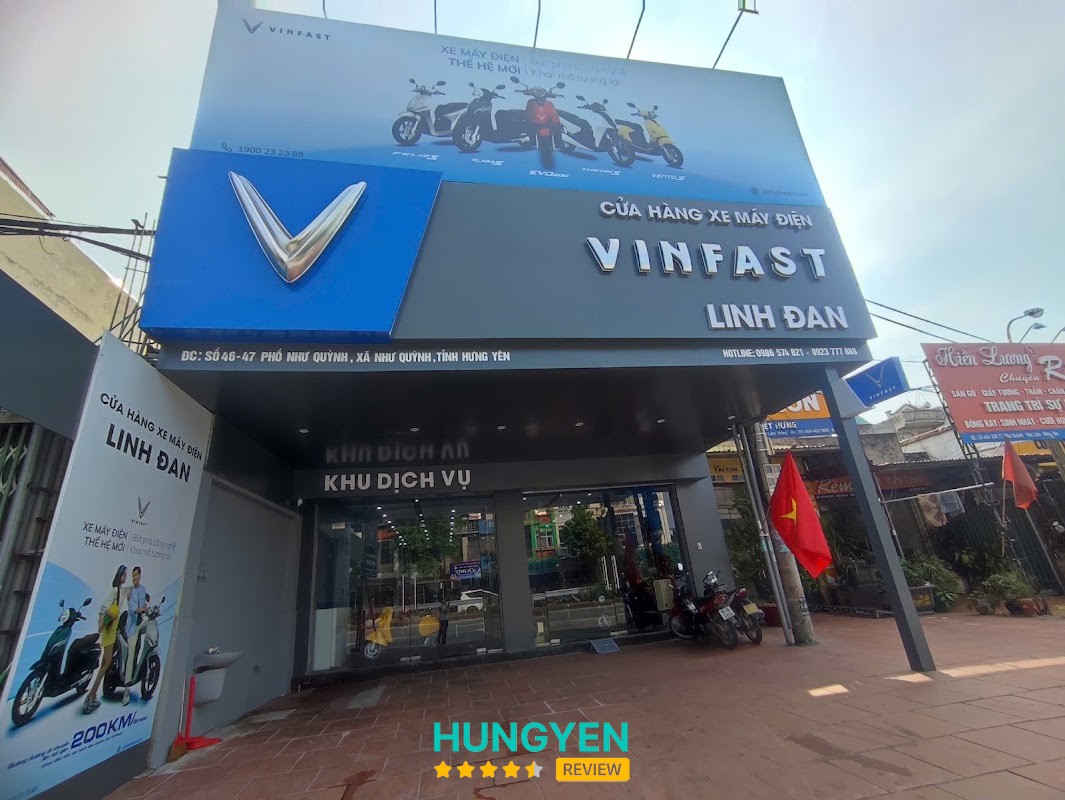 VinFast Linh Đan cửa hàng xe máy điện Như Quỳnh