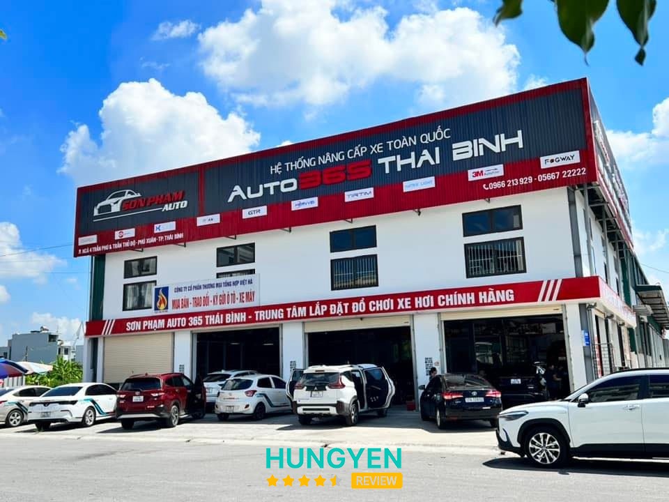 Trung tâm nội thất ô tô Sơn Phạm - Auto 365 Thái Bình cơ sở 2