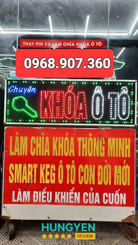 Sửa khóa ô tô Hưng Yên tại Mỹ Hào