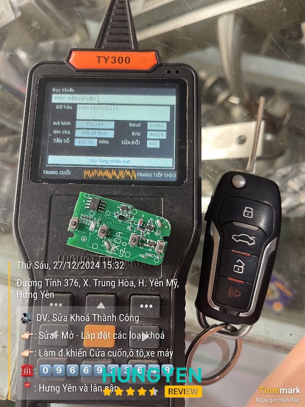 SỬA KHOÁ THÀNH CÔNG Yên Mỹ Hưng Yên