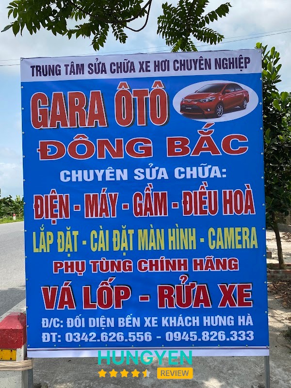 GARA Ô tô ĐÔNG BẮC Hưng Hà