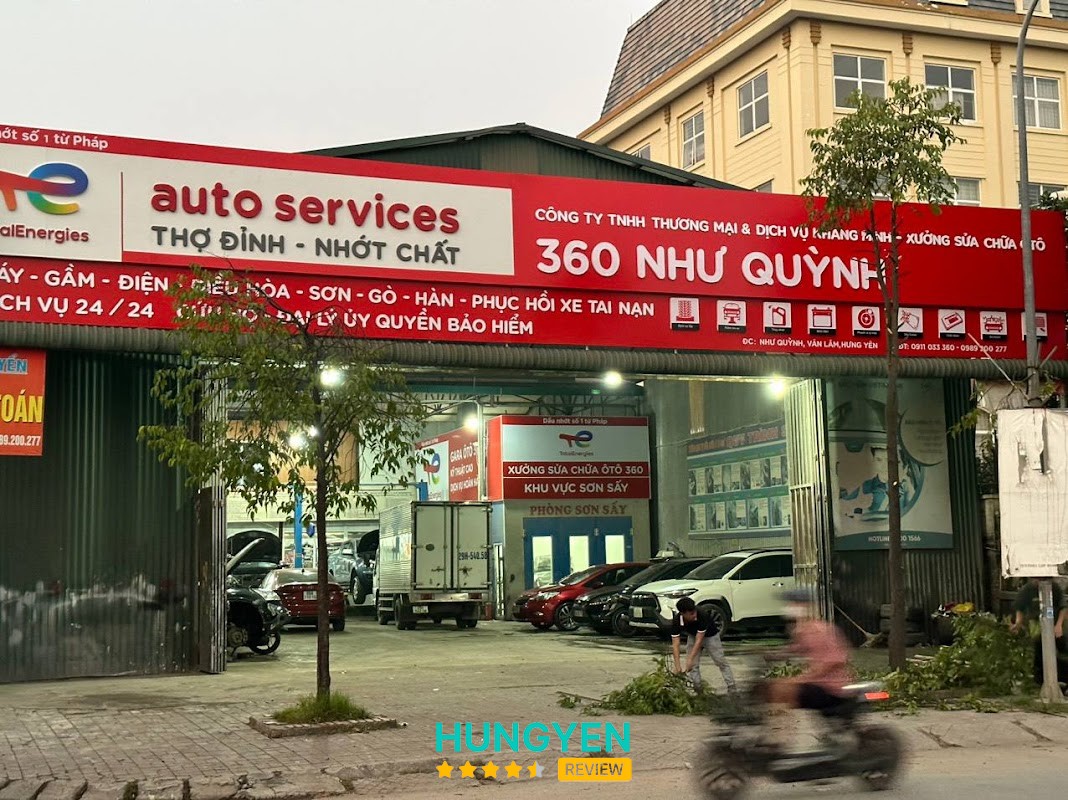 Gara ô tô 360 Như Quỳnh