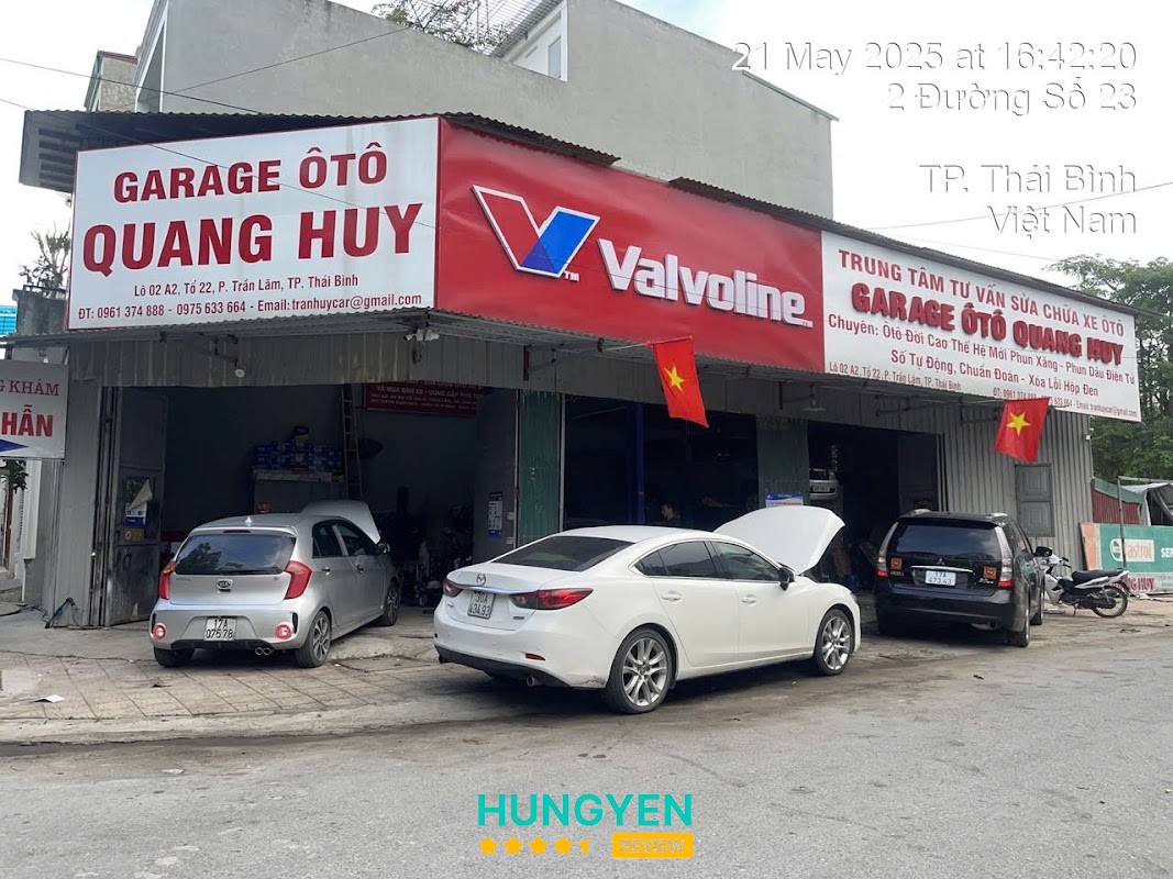 Gara Ô Tô Quang Huy Thái Bình tại Trần Lãm