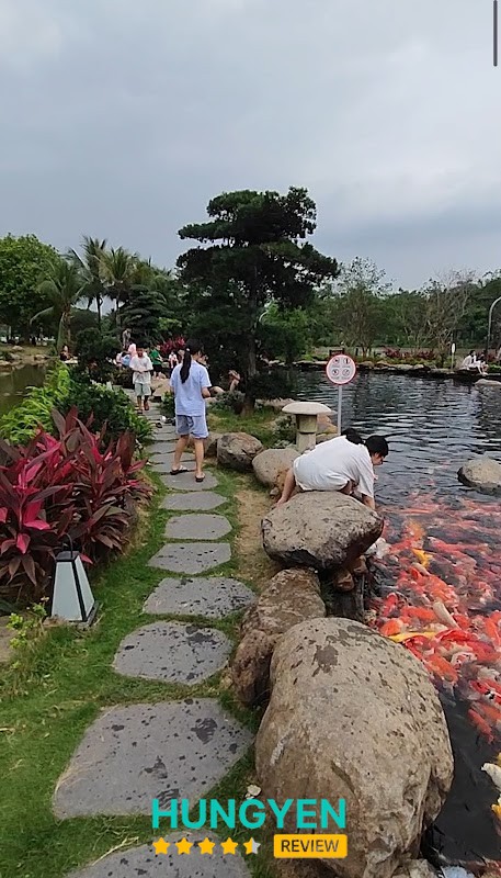 Hồ cá Koi Ecopark Hưng Yên – hình ảnh 2