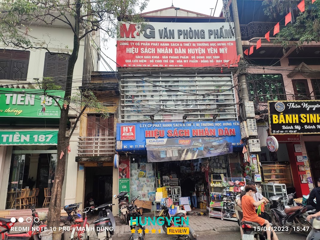 Hiệu Sách Nhân Dân Huyện Yên Mỹ