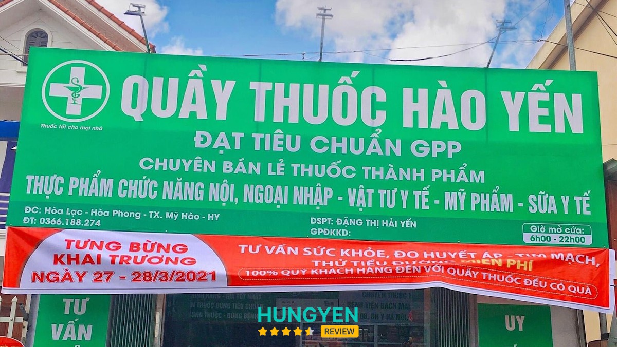 Quầy Thuốc Hào Yến Thượng Hồng