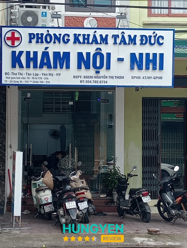 Phòng Khám Tâm Đức Khám Nội Nhi Yên Mỹ