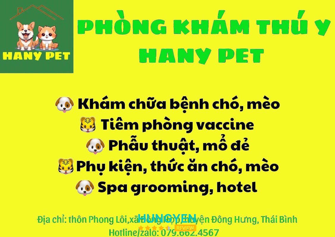 Phòng Khám THÚ Y HANY PET