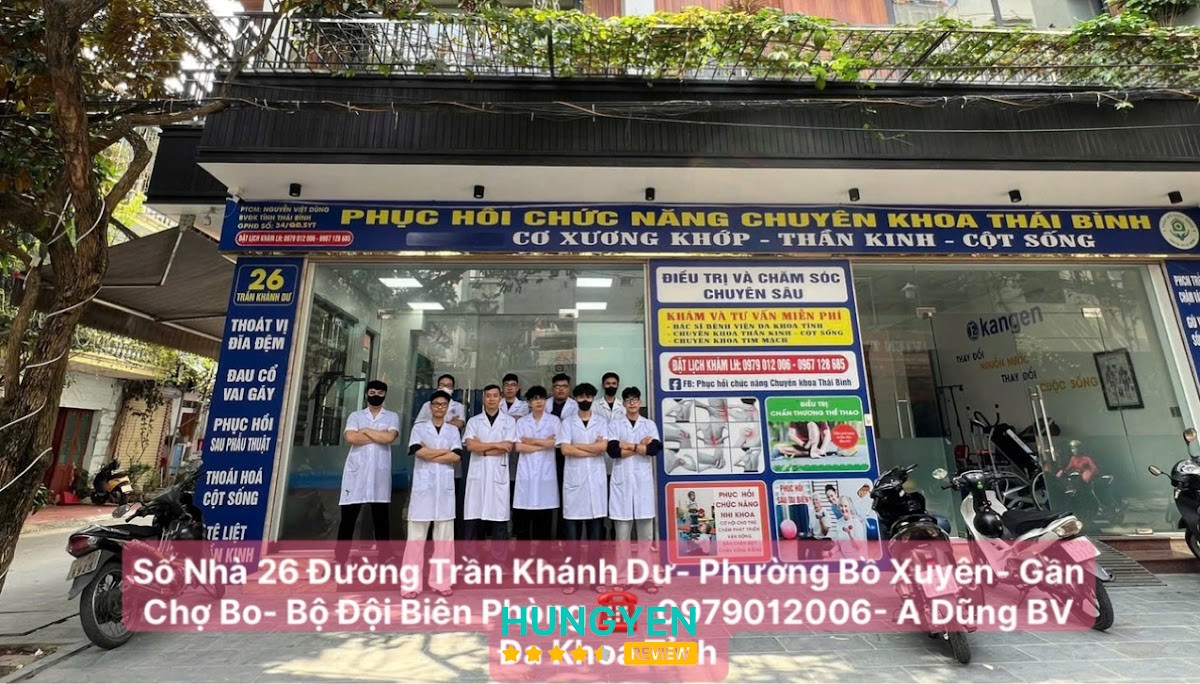 Phòng khám Phục hồi chức năng chuyên khoa Thái Bình