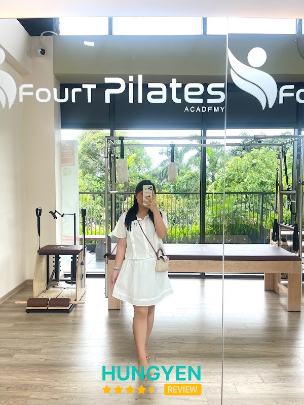 Khu vực tập luyện FourT Pilates Academy