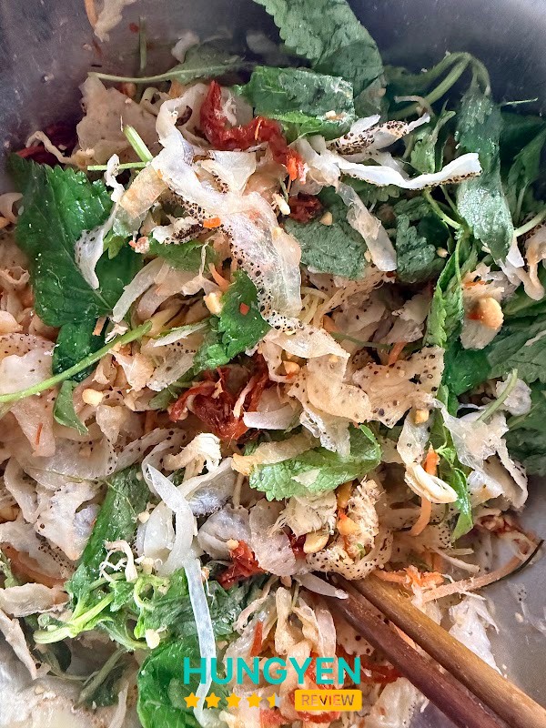 Gỏi nhệch Việt Phương Thái Thụy