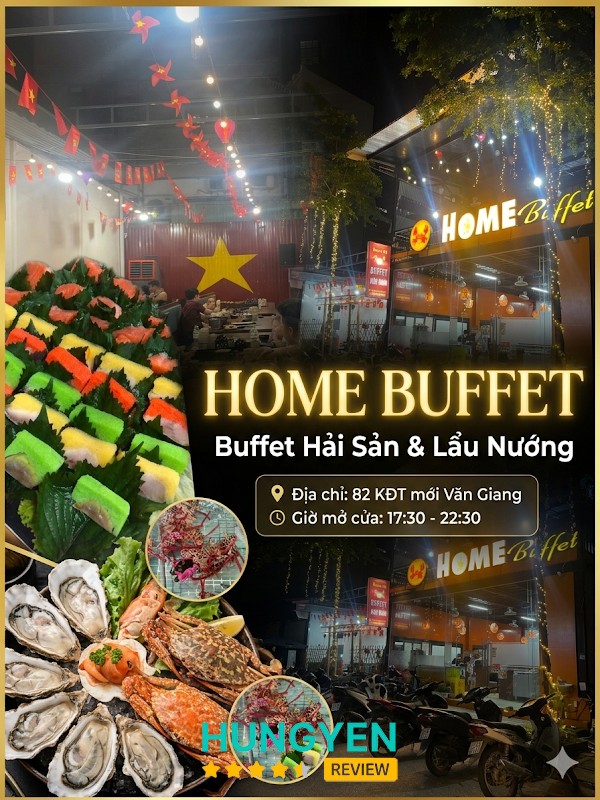 Buffet Hải Sản Home Văn Giang - hình ảnh 3