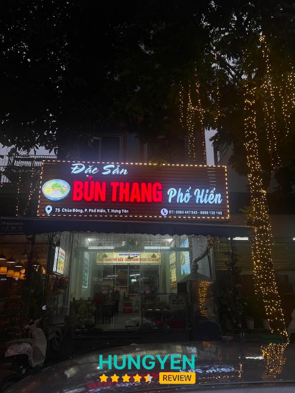 Đặc sản bún thang Phố Hiến Hưng Yên - Nhà hàng Thu Hải