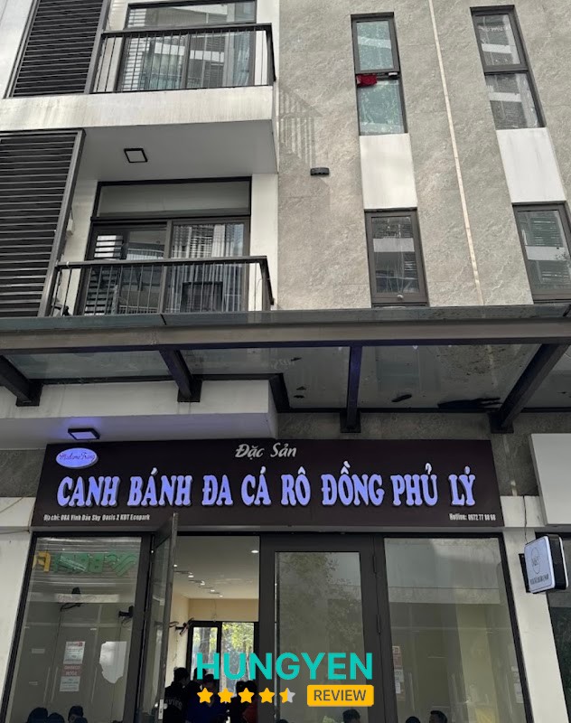 Canh Bánh Đa Cá Rô Đồng Phủ Lý Madame Trang Hưng Yên