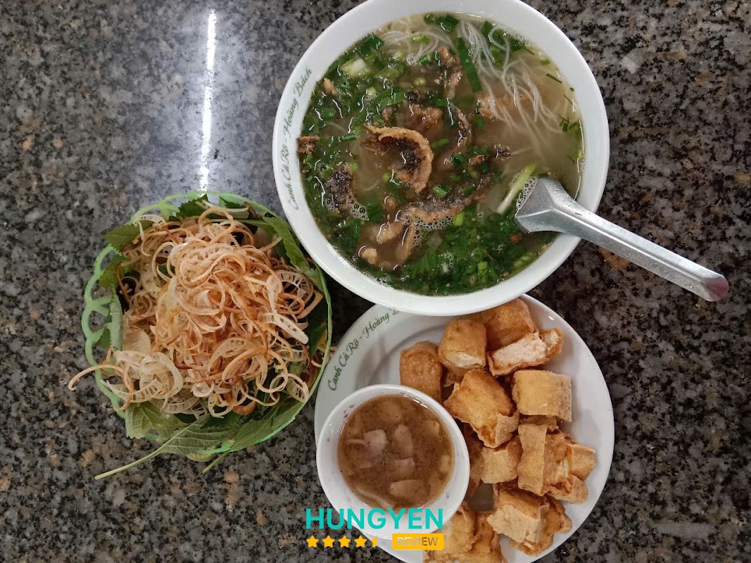 Canh cá rô đồng Hoàng Bách Hưng Yên