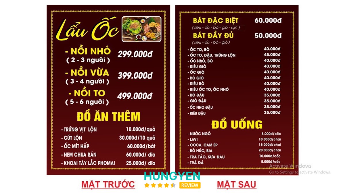 Nhà hàng Lẩu ốc - Cô Béo – hình ảnh 3