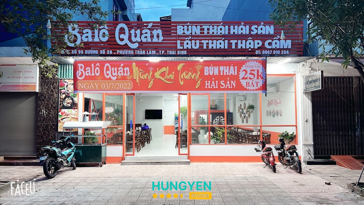 Balô Quán Bún Thái Hải sản Buffe lẩu – hình ảnh 1