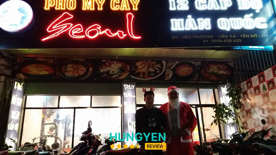 Phố mỳ cay SEOUL 12 cấp độ Hưng Yên