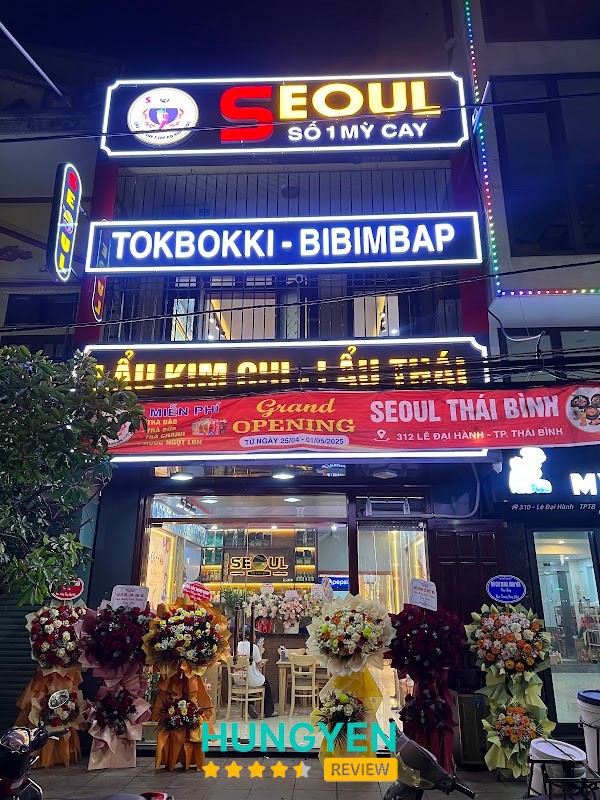 Mi cay Seoul Thái Bình cơ sở 2 – 312 Lê Đại Hành
