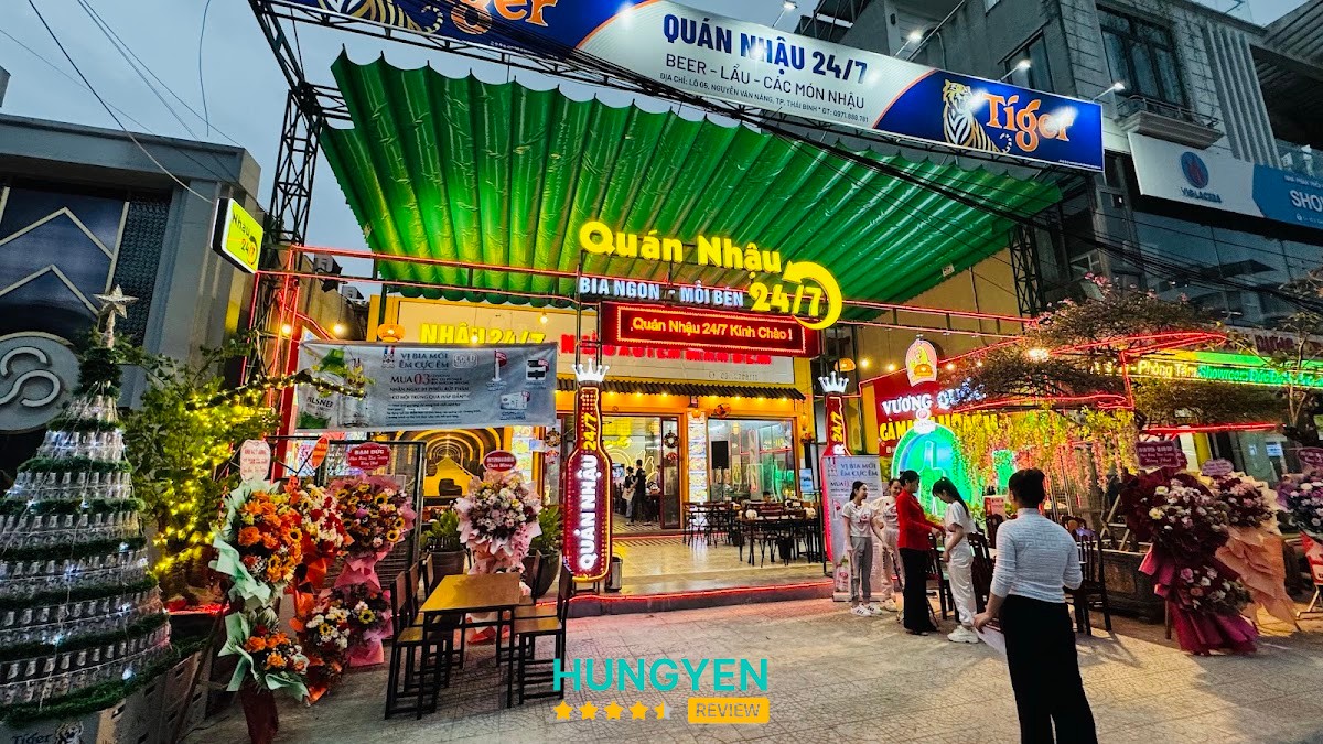 Quán Nhậu 24/7 Nhậu Xuyên Màn Đêm Thái Bình Trần Lãm