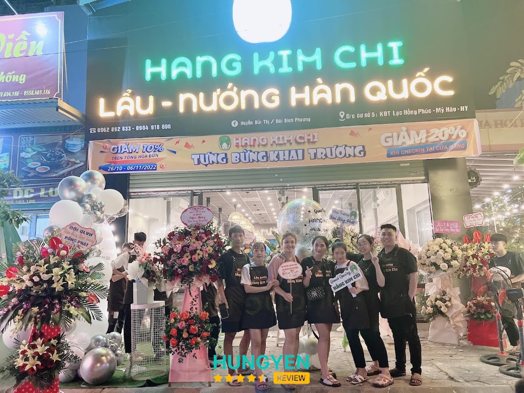 Lẩu nướng Hằng Kim Chi Cơ sở 5 Mỹ Hào