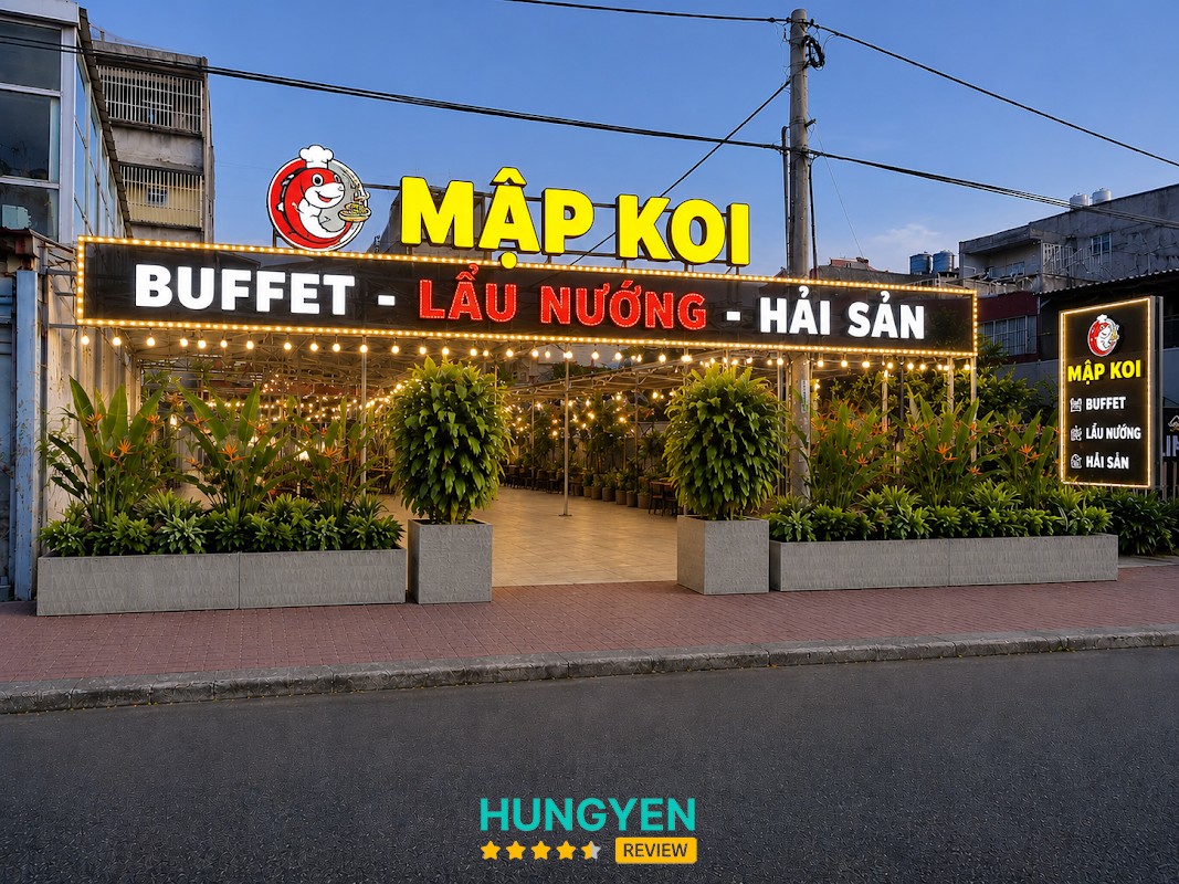 BUFFET MẬP KÒI Thái Thụy