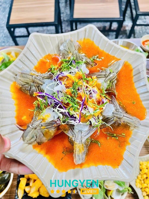 Món ăn tại Ốc Ngọc Thái Bình