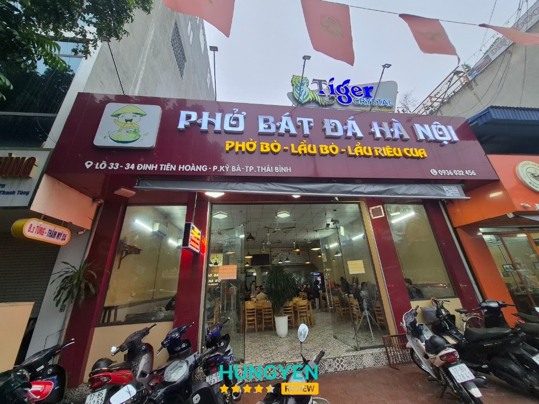 Phở bát đá Hà Nội Trần Lãm