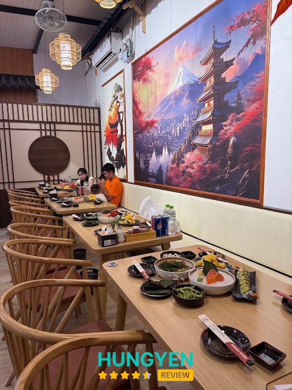 Không gian Sushi Haruki Ecopark