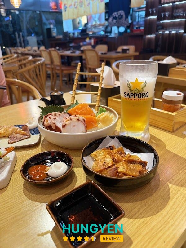 Sushi tại Nhà Hàng Haruki