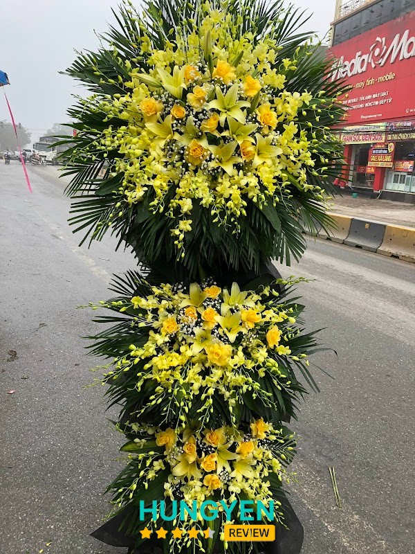 Vòng hoa Tang Lễ Khoái Châu Hưng Yên - hình ảnh 3