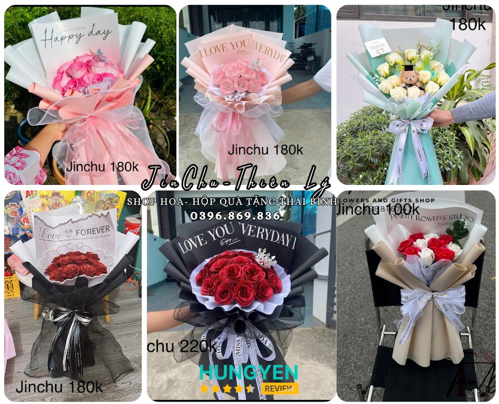 JinChu Shop Hộp Quà Tặng Hoa Thái Bình
