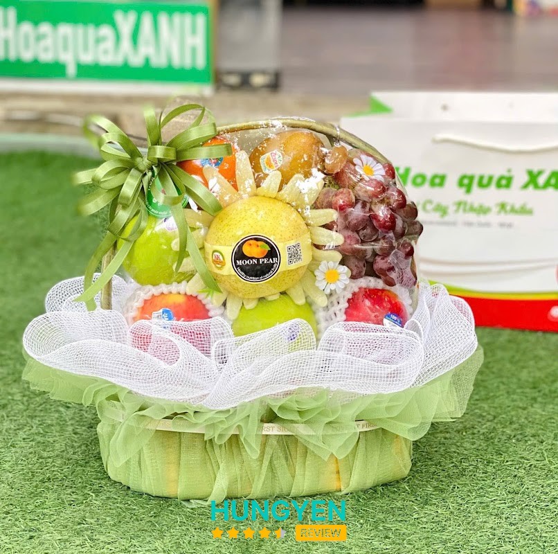 Hoa quả XANH-Trái cây Nhập khẩu.Giỏ quà tặng – hình ảnh 2
