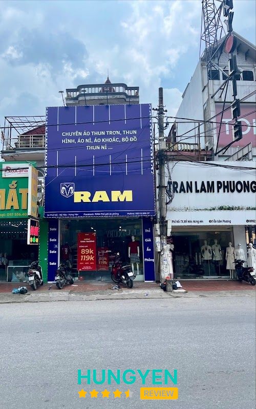 RAM thế giới áo phông tại Mỹ Hào