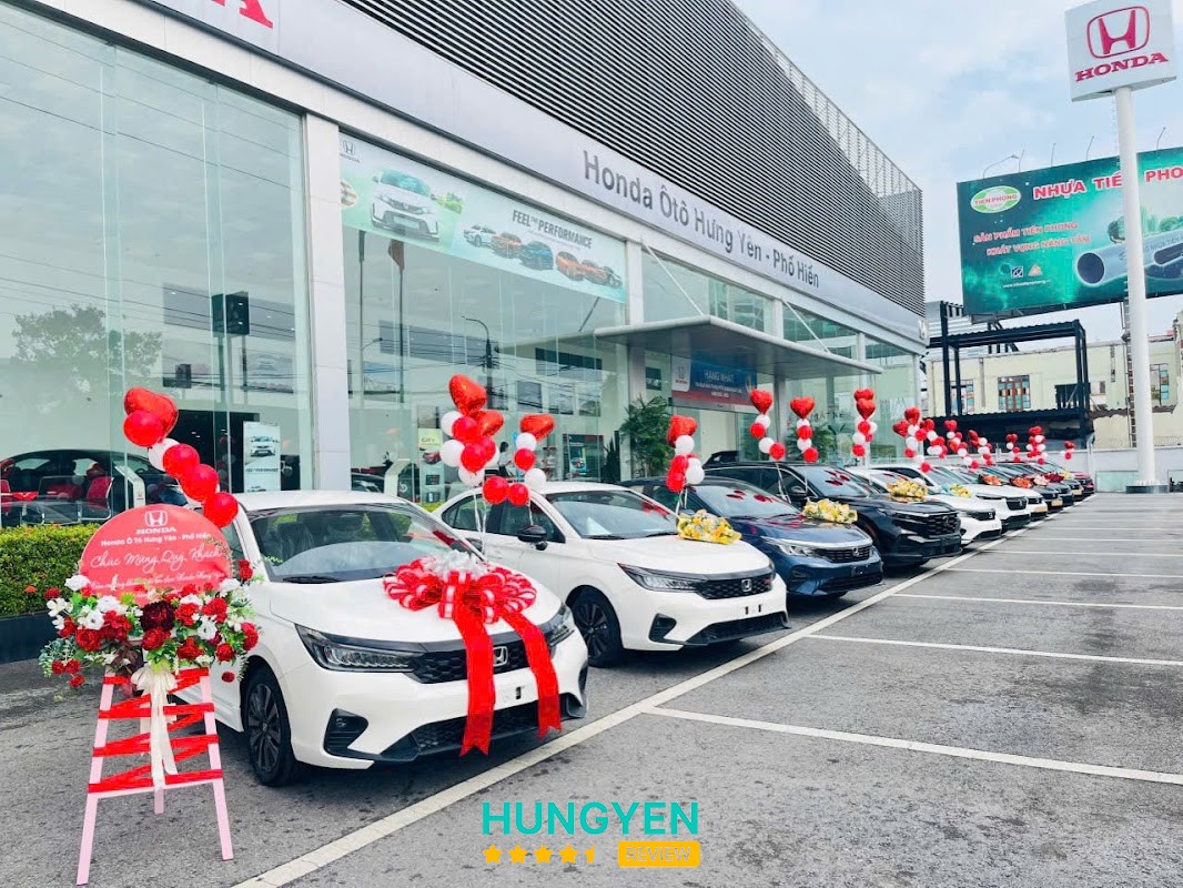 Xe Honda tại showroom Hưng Yên