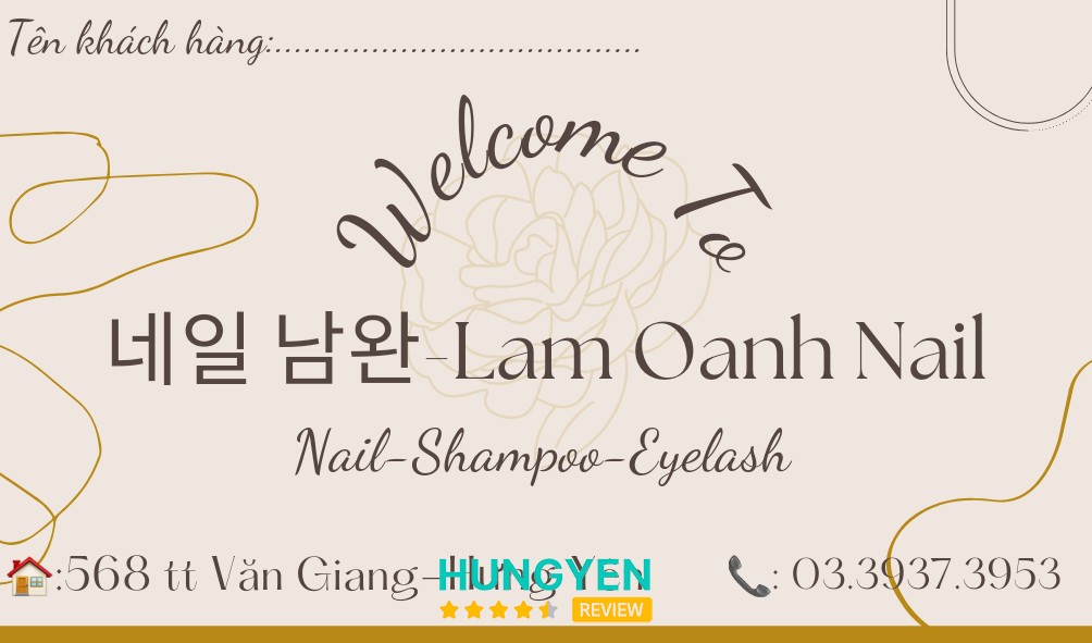 LamOanh Nail-Shampoo Phụng Công