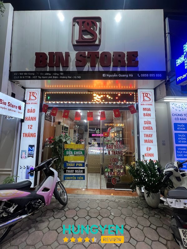 Cửa Hàng Điện Thoại Bin Store Văn Giang