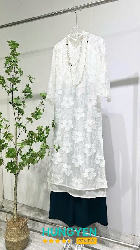 Áo dài Đông Hưng - Thuê váy Hòa Nguyễn CS2 – hình ảnh 2