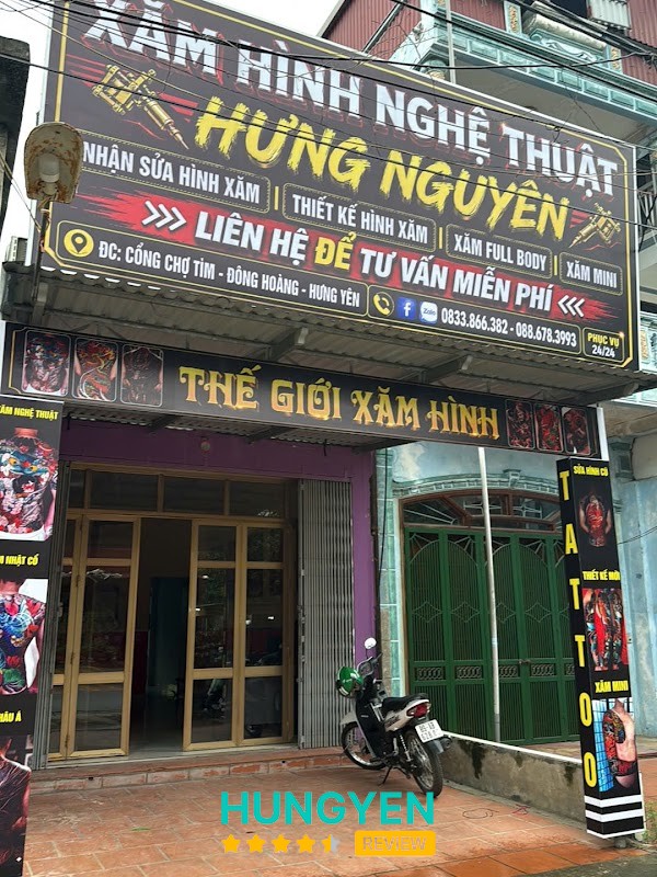 Xăm Hình Nghệ Thuật Nam Đông Hưng