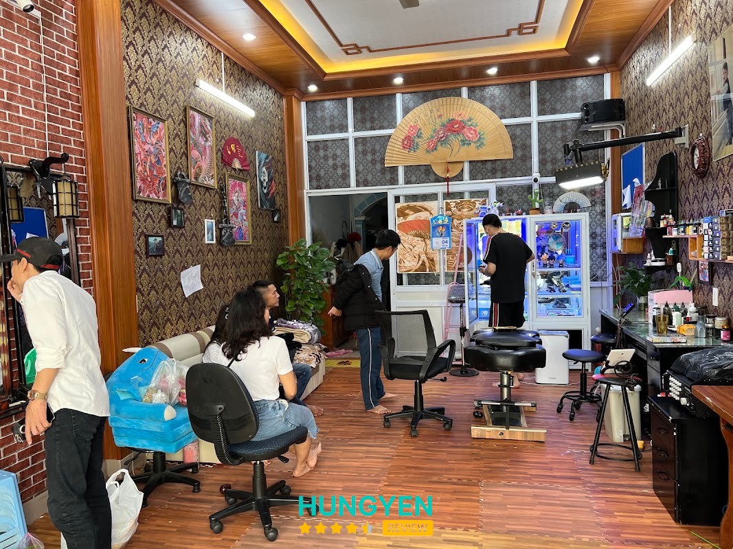 Trọng Kều tattoo- Găm Bi Thái Bình